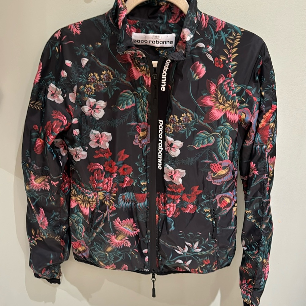 Paco Rabanne floral jacket EUC - Picture 1 of 7